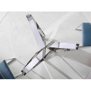 MIGUEL design kerek étkezőasztal - 130/140/150cm