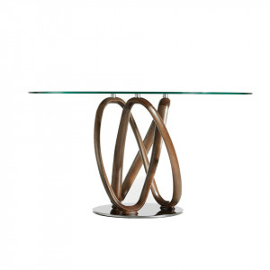 RHIZOMA design kerek étkezőasztal - 120/130/140cm