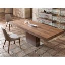 BROOKLYN design bővíthető étkezőasztal - 180-240cm - dió