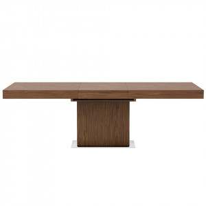 BROOKLYN design bővíthető étkezőasztal - 180-240cm - dió