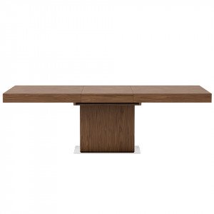 BROOKLYN design bővíthető étkezőasztal - 180-240cm - dió