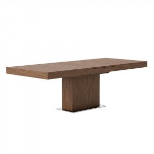 BROOKLYN design bővíthető étkezőasztal - 180-240cm - dió