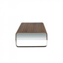 SOLO design dohányzóasztal - dió - 120cm