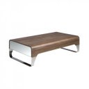 SOLO design dohányzóasztal - dió - 120cm