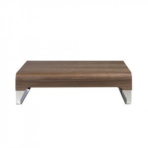 SOLO design dohányzóasztal - dió - 120cm