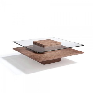 GOMEZ design dohányzóasztal - dió