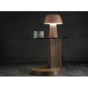 SIMONE design lerakóasztal - dió