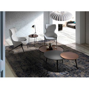 SLIM design fotel - világosszürke