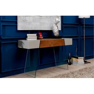 SPIRIT design üveg konzolasztal - 120cm Angel Cerdá