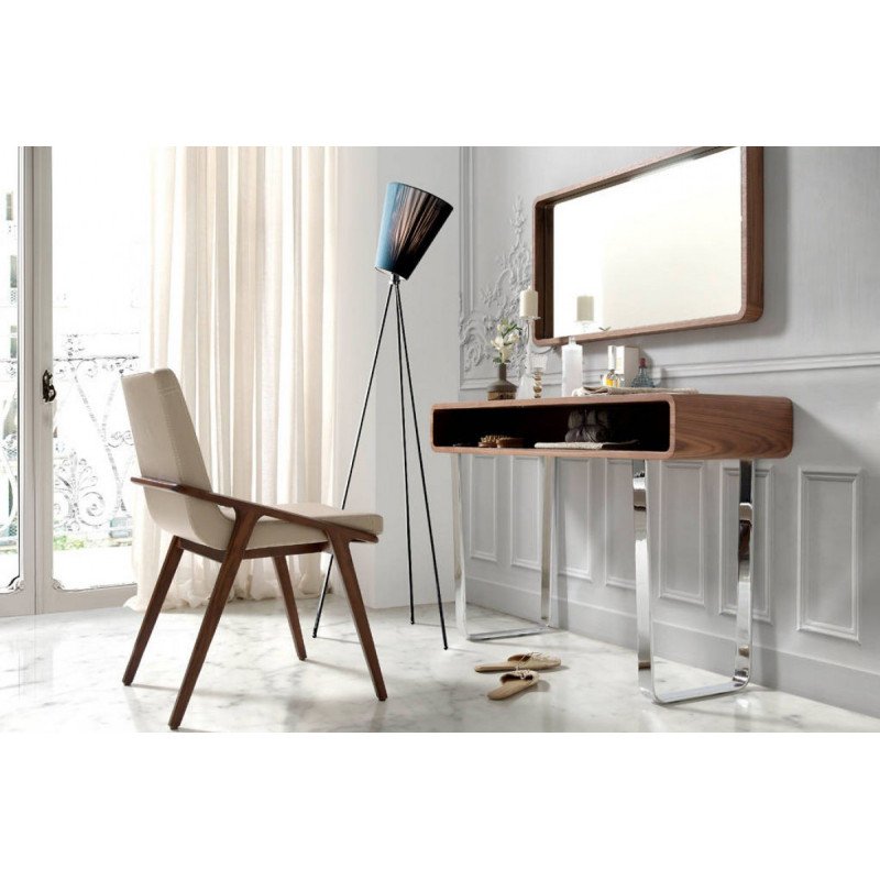 EMERALD design konzolasztal - dió - 120cm