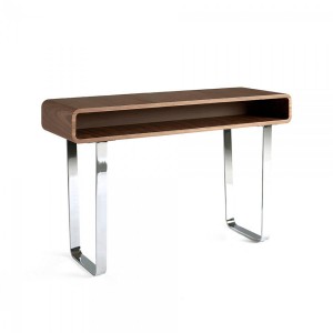 EMERALD design konzolasztal - dió - 120cm