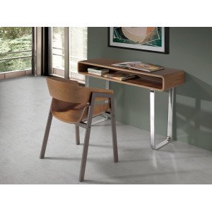 EMERALD design konzolasztal - dió - 120cm