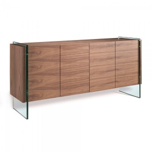 HILTON design komód - dió -170cm