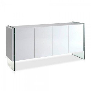 HILTON design komód - fehér -170cm