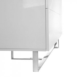 MONIQ design komód - fehér - 160cm