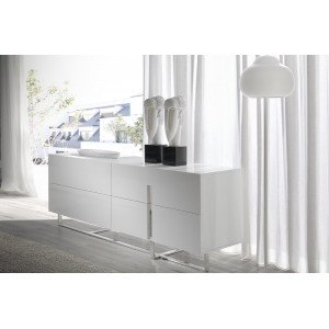 MONIQ design komód - fehér - 160cm Angel Cerdá