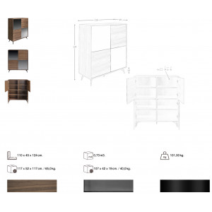 CHESS design szekrény