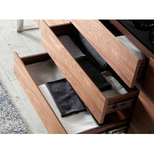 FERRANO design komód - 200cm - dió