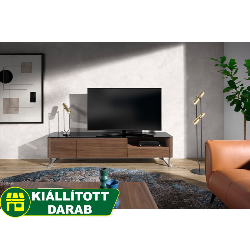 FERRANO design TV-szekrény - 200cm - dió