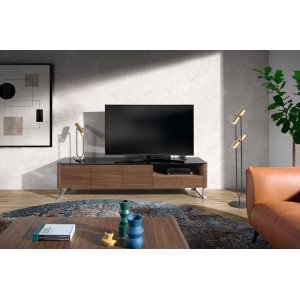 FERRANO design TV-szekrény - 200cm - dió Angel Cerdá