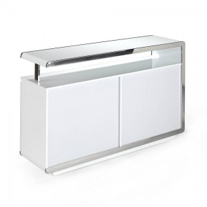 PHASE design komód - 140cm -fehér