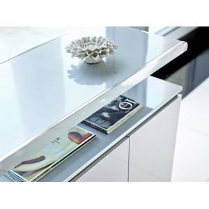 PHASE design komód - 140cm -fehér