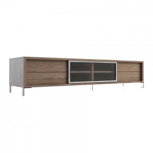SIRIUS design TV-szekrény - 238cm - dió