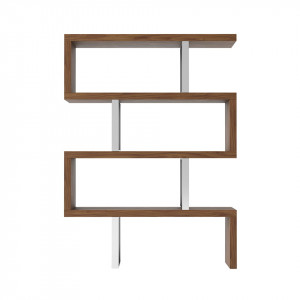 MADRAS design polc - 170cm - dió