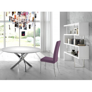 MADRAS design polc - 170cm - fehér