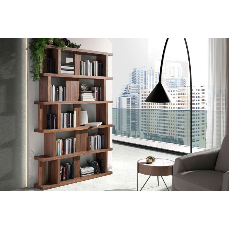 LAZARUS design polc - 195cm - dió