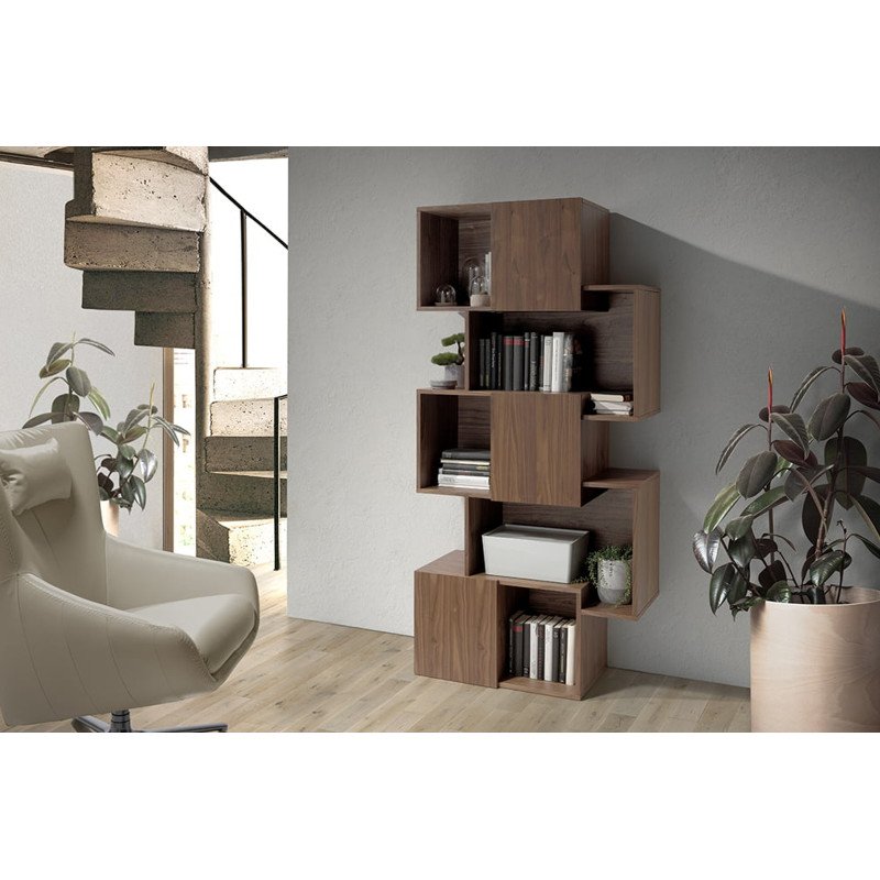 TETRIS design polc - 180cm - dió