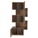 TETRIS design polc - 180cm - dió