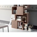 TETRIS design polc - 180cm - dió