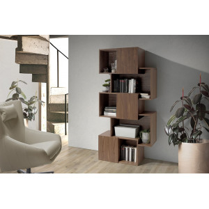 TETRIS design polc - 180cm - dió Angel Cerdá