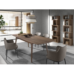 ATLAS design polc - dió -190cm