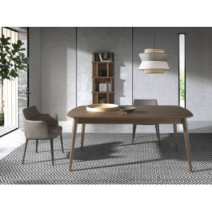 ATLAS design polc - dió -190cm