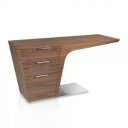 BROKER design íróasztal - 150cm - dió