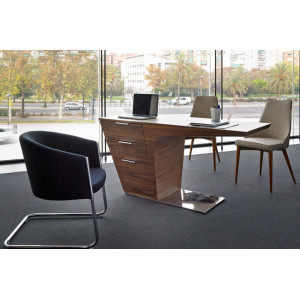 BROKER design íróasztal - 150cm - dió Angel Cerdá