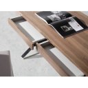 VALLURE design íróasztal - 120cm - dió