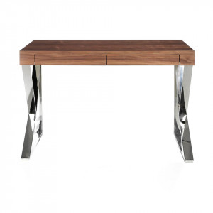 VALLURE design íróasztal - 120cm - dió