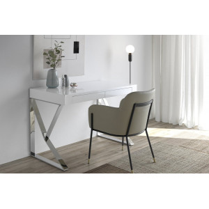 VALLURE design íróasztal - 120cm - fehér Angel Cerdá