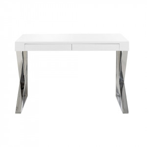 VALLURE design íróasztal - 120cm - fehér