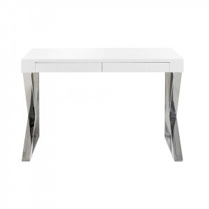 VALLURE design íróasztal - 120cm - fehér