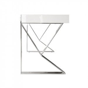 VALLURE design íróasztal - 120cm - fehér