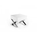 NEXUS design éjjeliszekrény - fehér