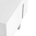 MONIQ design éjjeliszekrény - fehér