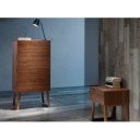 LUDOVICA design éjjeliszekrény - dió