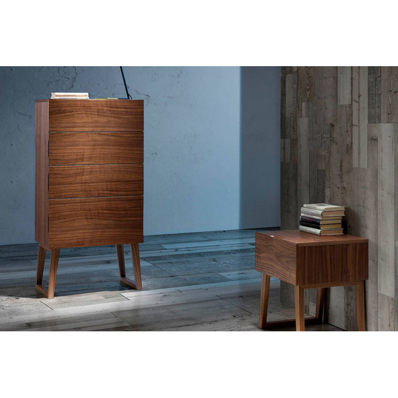 LUDOVICA design szekrény - dió