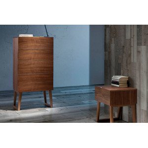 LUDOVICA design szekrény - dió Angel Cerdá
