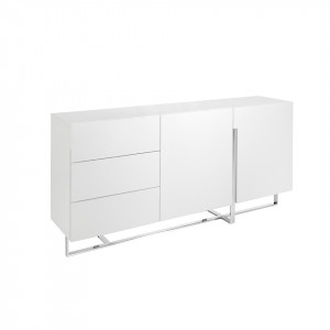 MONIQ - II design komód - fehér - 180cm